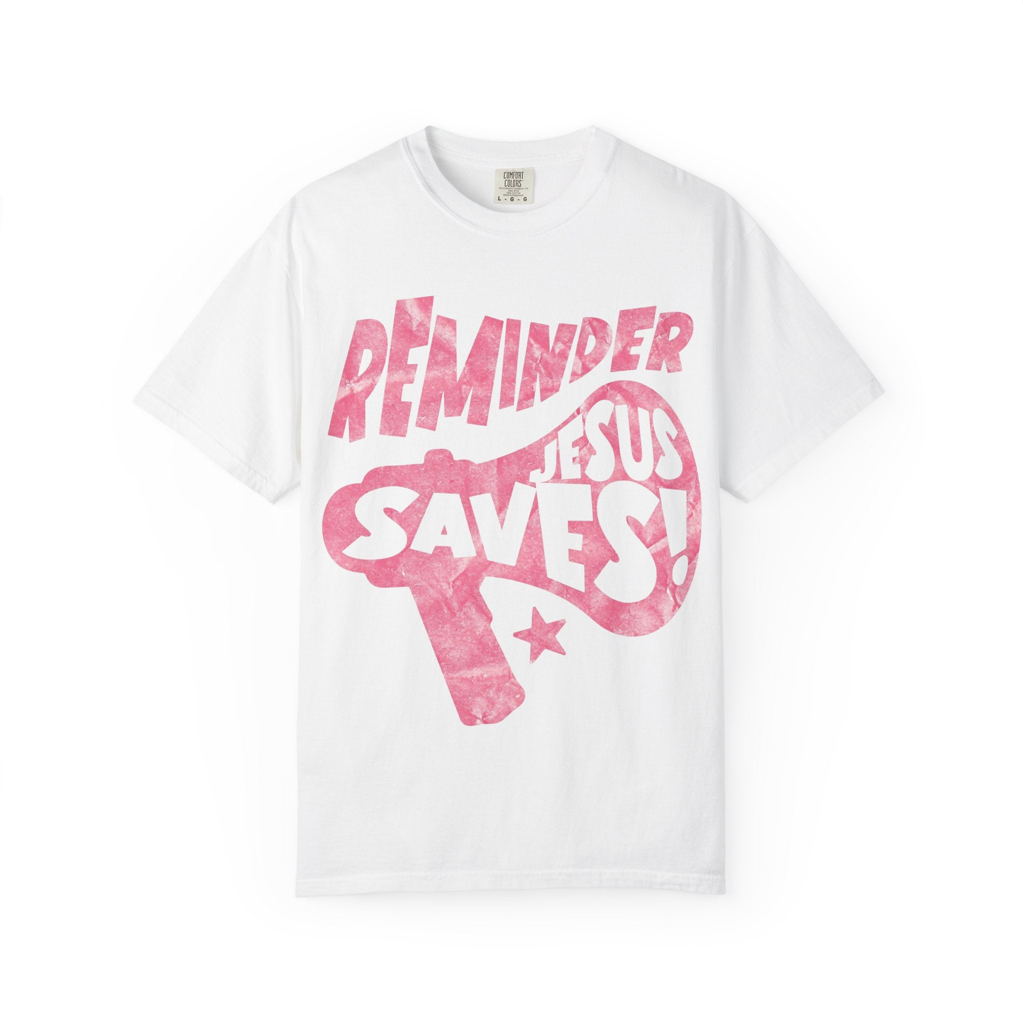 REMINDER JESUS SAVES TEE