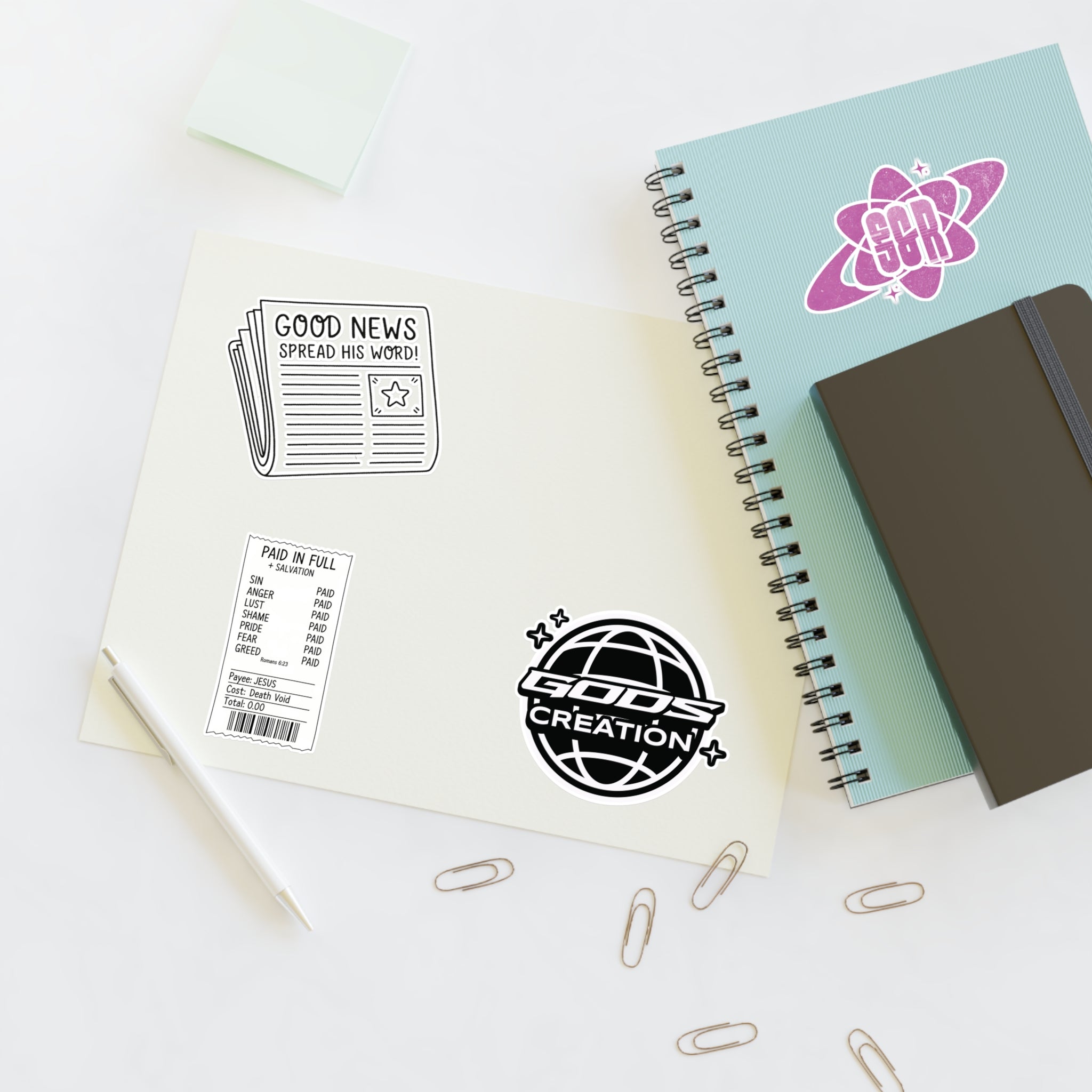 VINYL STICKER SHEET