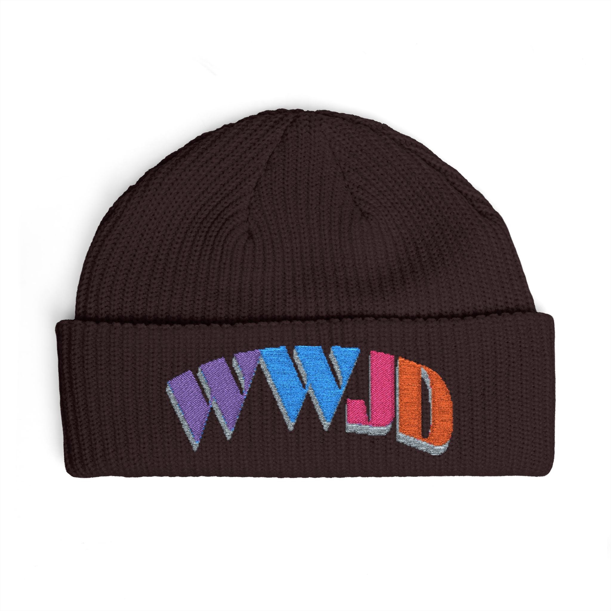 WHAT WOULD JESUS DO CUFF BEANIE