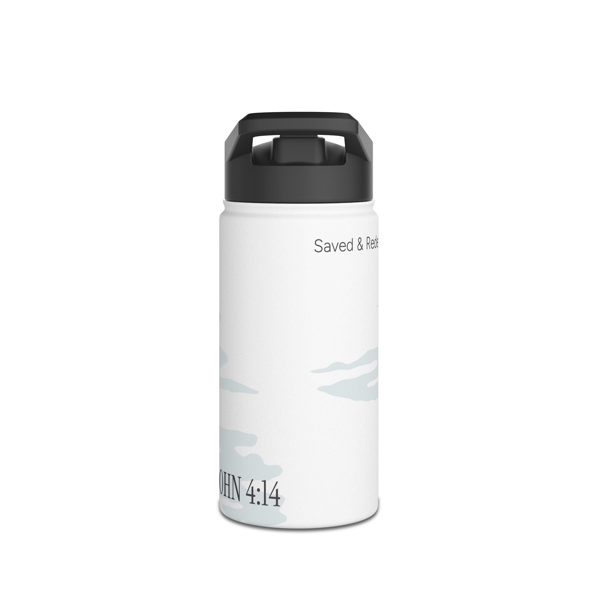 LIVING WATER STAINLESS STEEL WATER BOTTLE