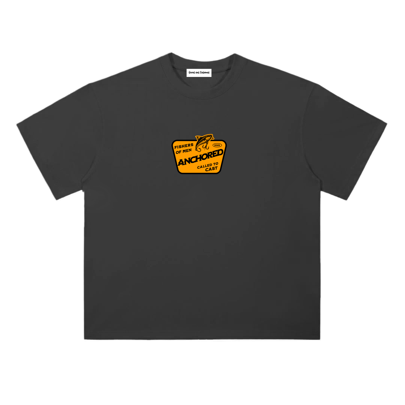 FISHERS OF MEN HEAVYWEIGHT COTTON TEE