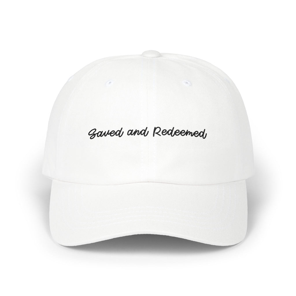 SAVED & REDEEMED CLASSIC DAD CAP