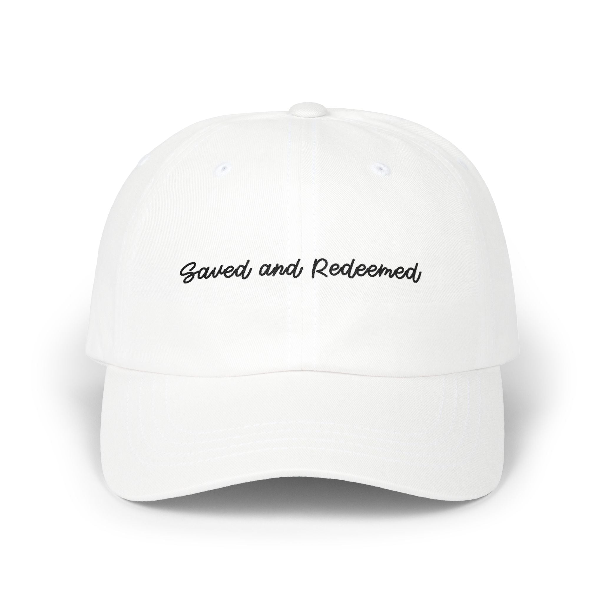 SAVED & REDEEMED CLASSIC DAD CAP