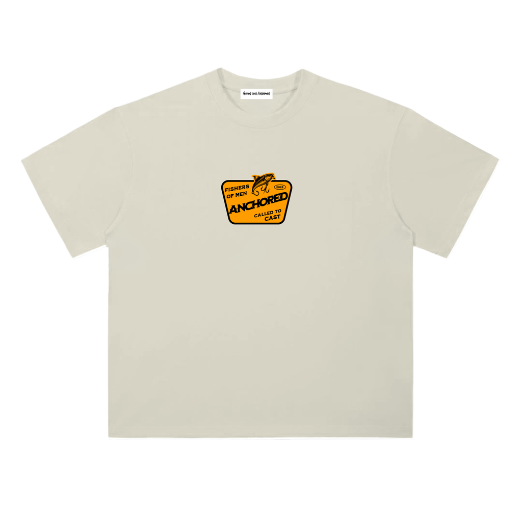 FISHERS OF MEN HEAVYWEIGHT COTTON TEE