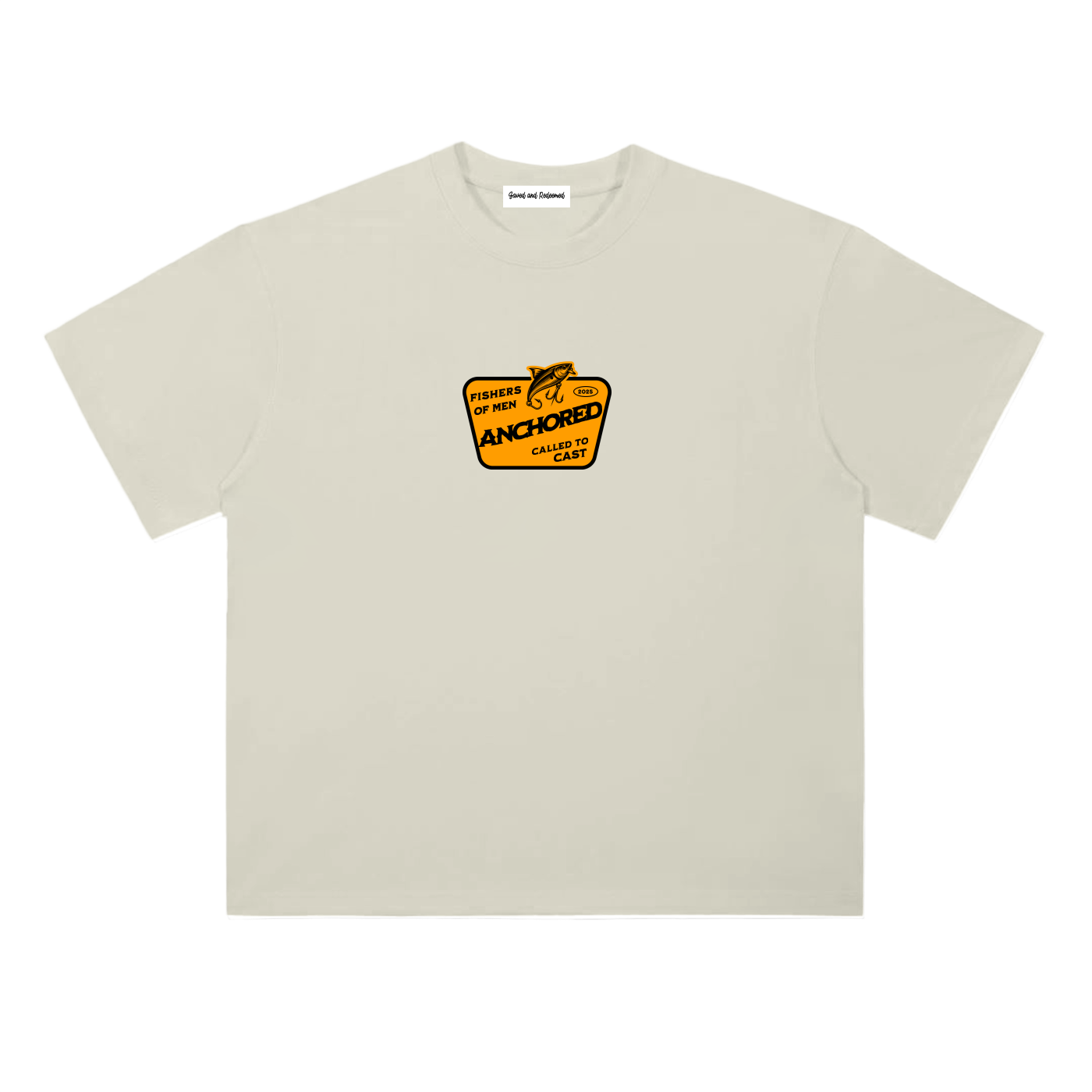 FISHERS OF MEN HEAVYWEIGHT COTTON TEE