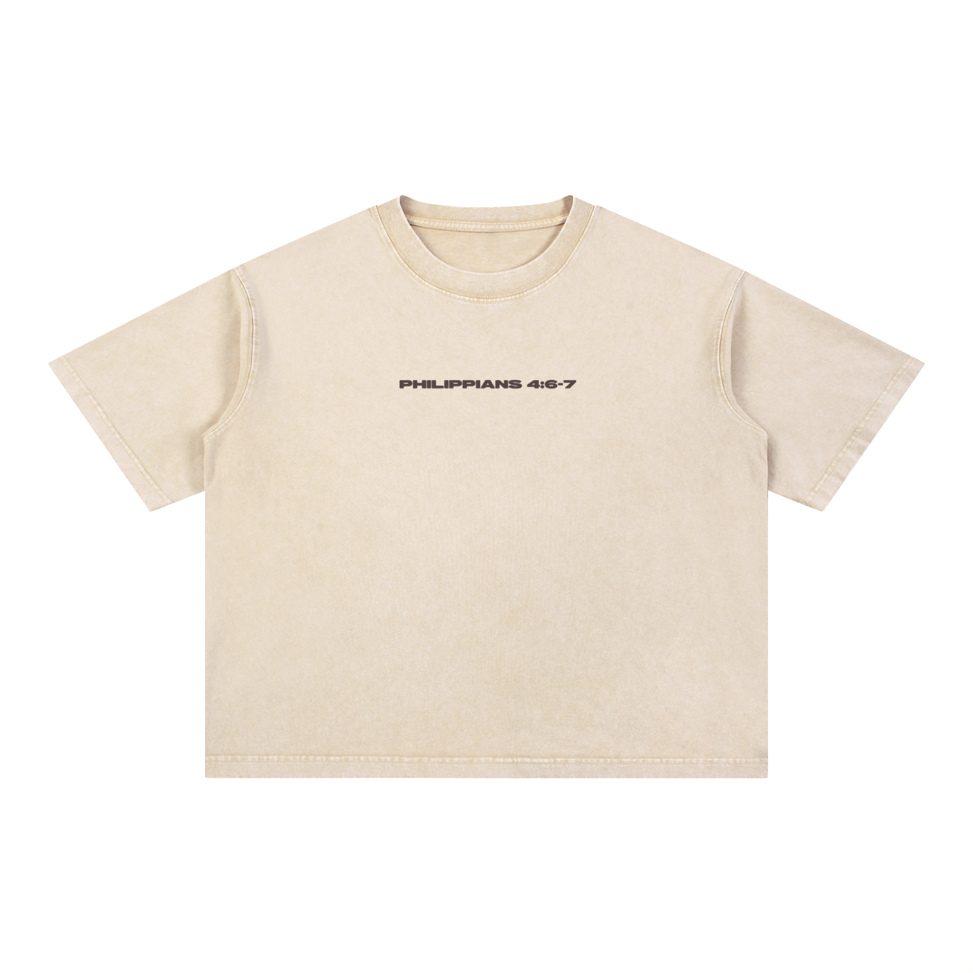 PRAY ABOUT IT MINERAL WASH BOXY TEE