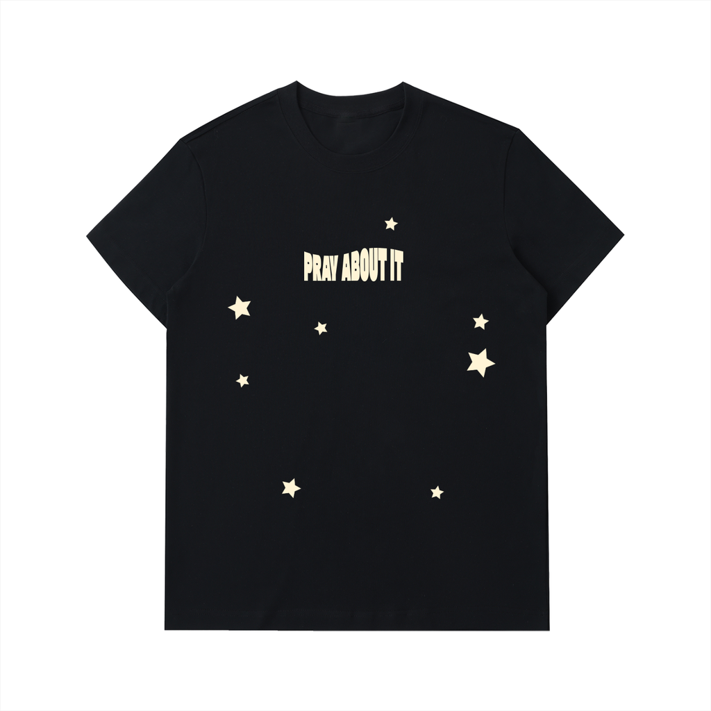 PRAY ABOUT IT HEAVYWEIGHT COTTON TEE