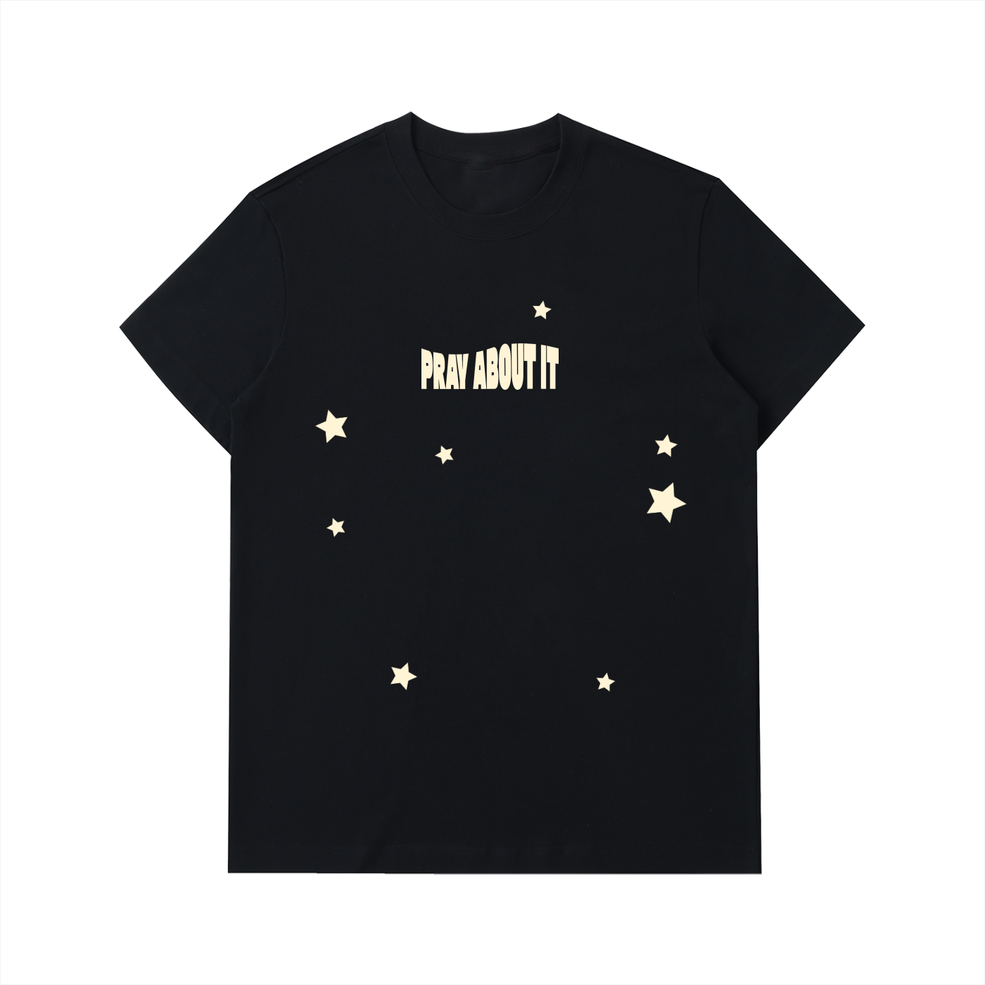PRAY ABOUT IT HEAVYWEIGHT COTTON TEE