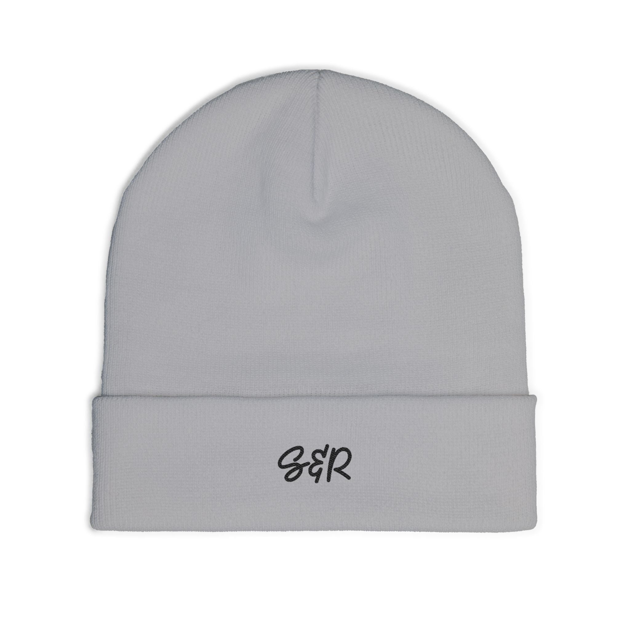 SAVED AND REDEEMED EMBROIDERED KNIT BEANIE