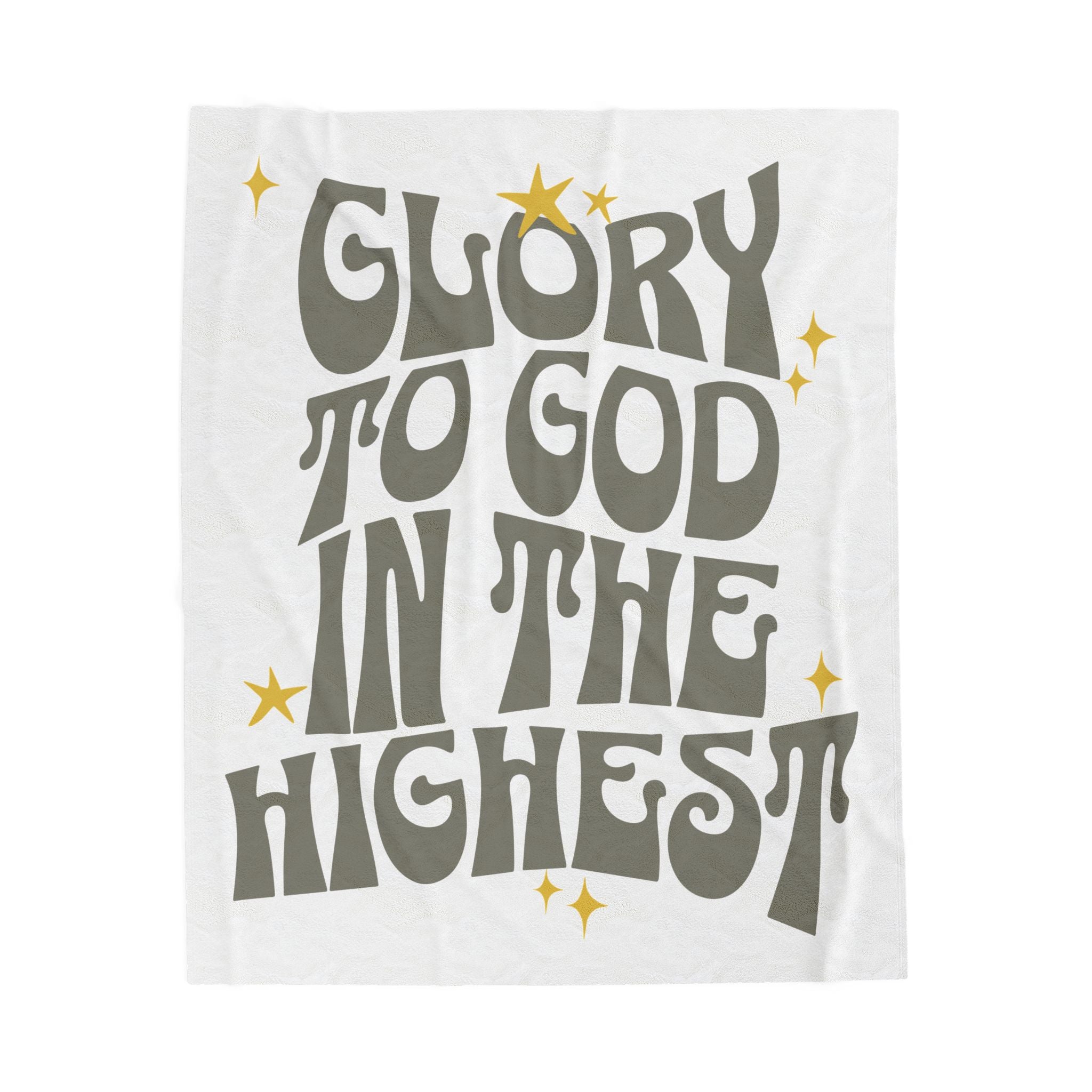 GLORY TO GOD BLANKET