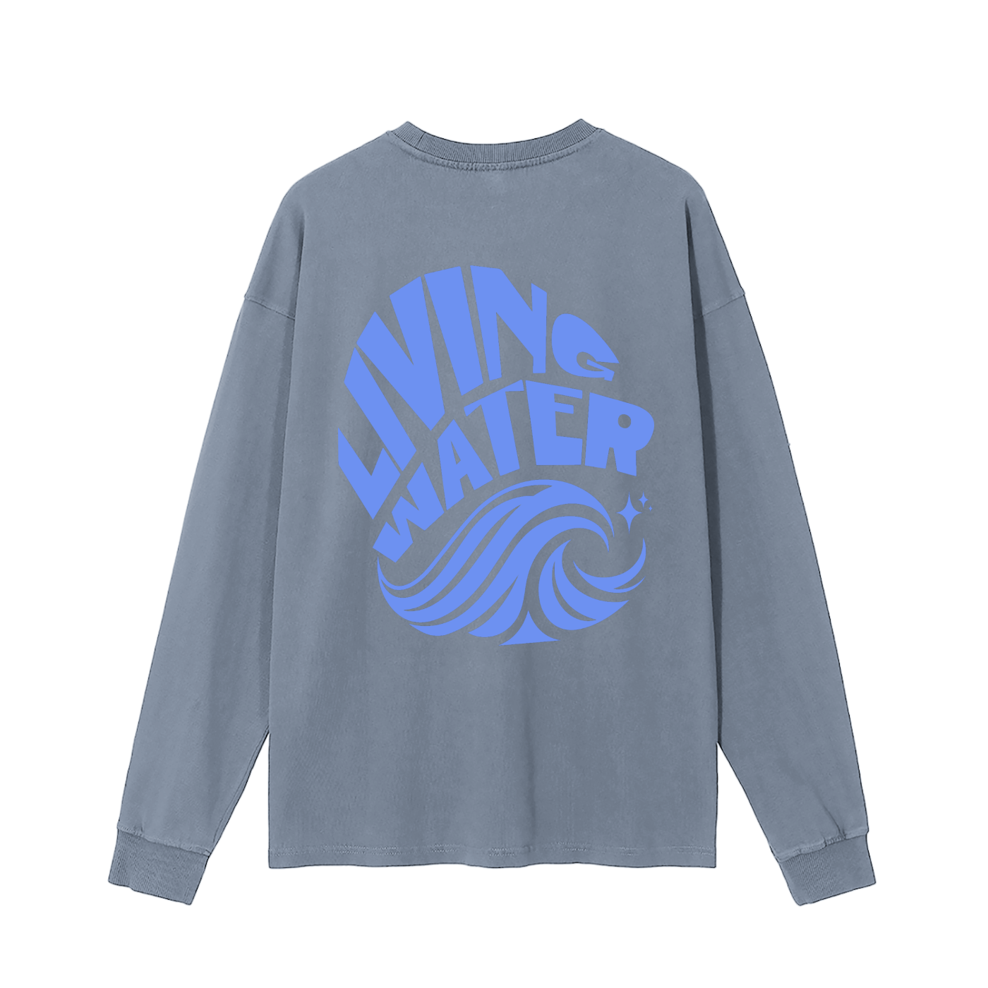 LIVING WATER VINTAGE WASHED LONG SLEEVE