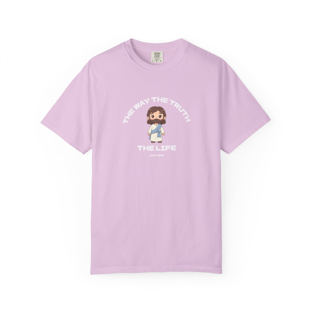 WAY TRUTH LIFE CARTOON JESUS TEE