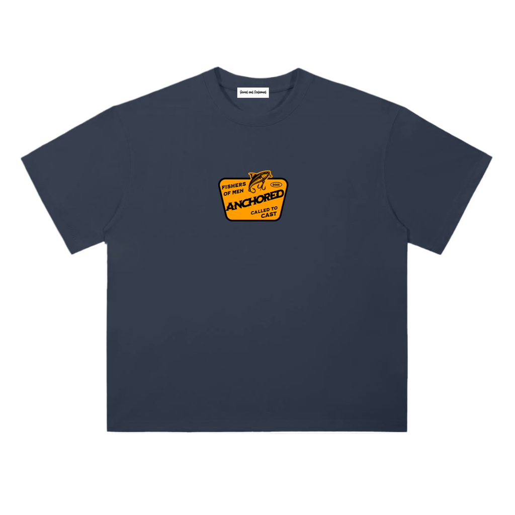 FISHERS OF MEN HEAVYWEIGHT COTTON TEE