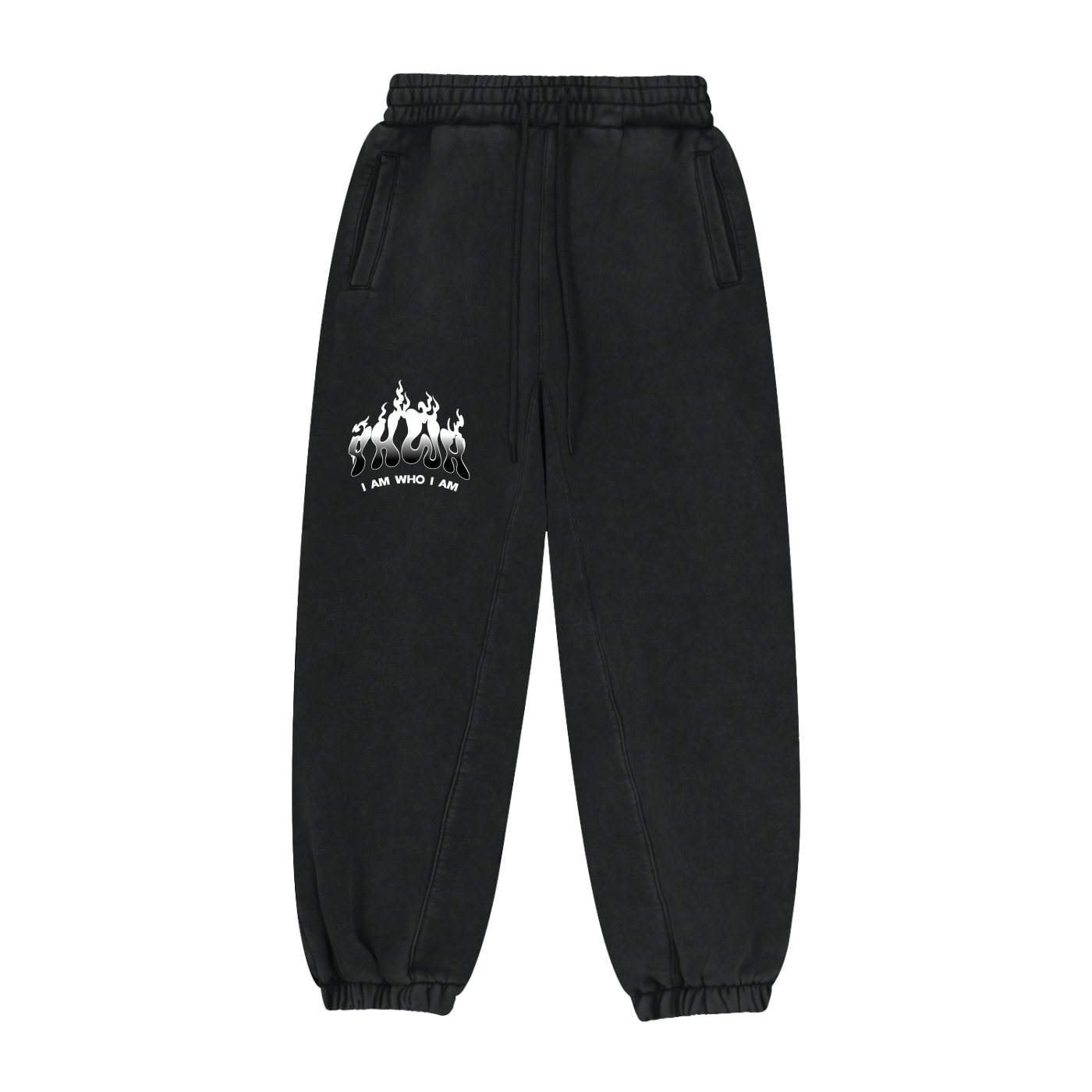 YHWH SNOW WASH FLEECE JOGGER SWEATPANTS