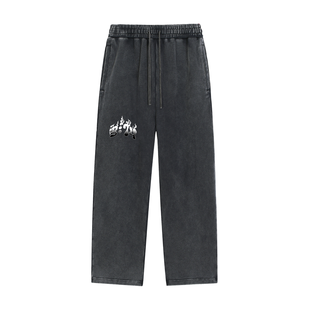 YHWH SNOW WASH HEAVYWEIGHT SWEATPANTS
