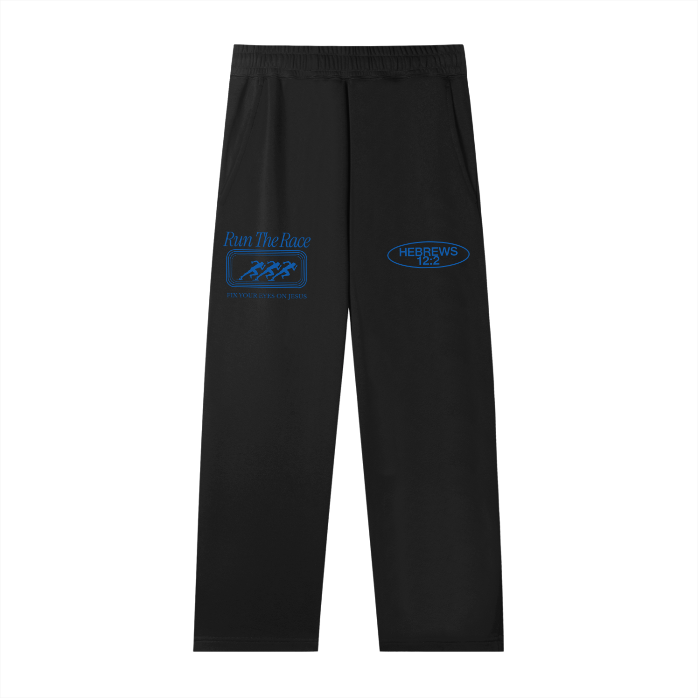 RUN THE RACE STRAIGHT LEG SWEATPANTS