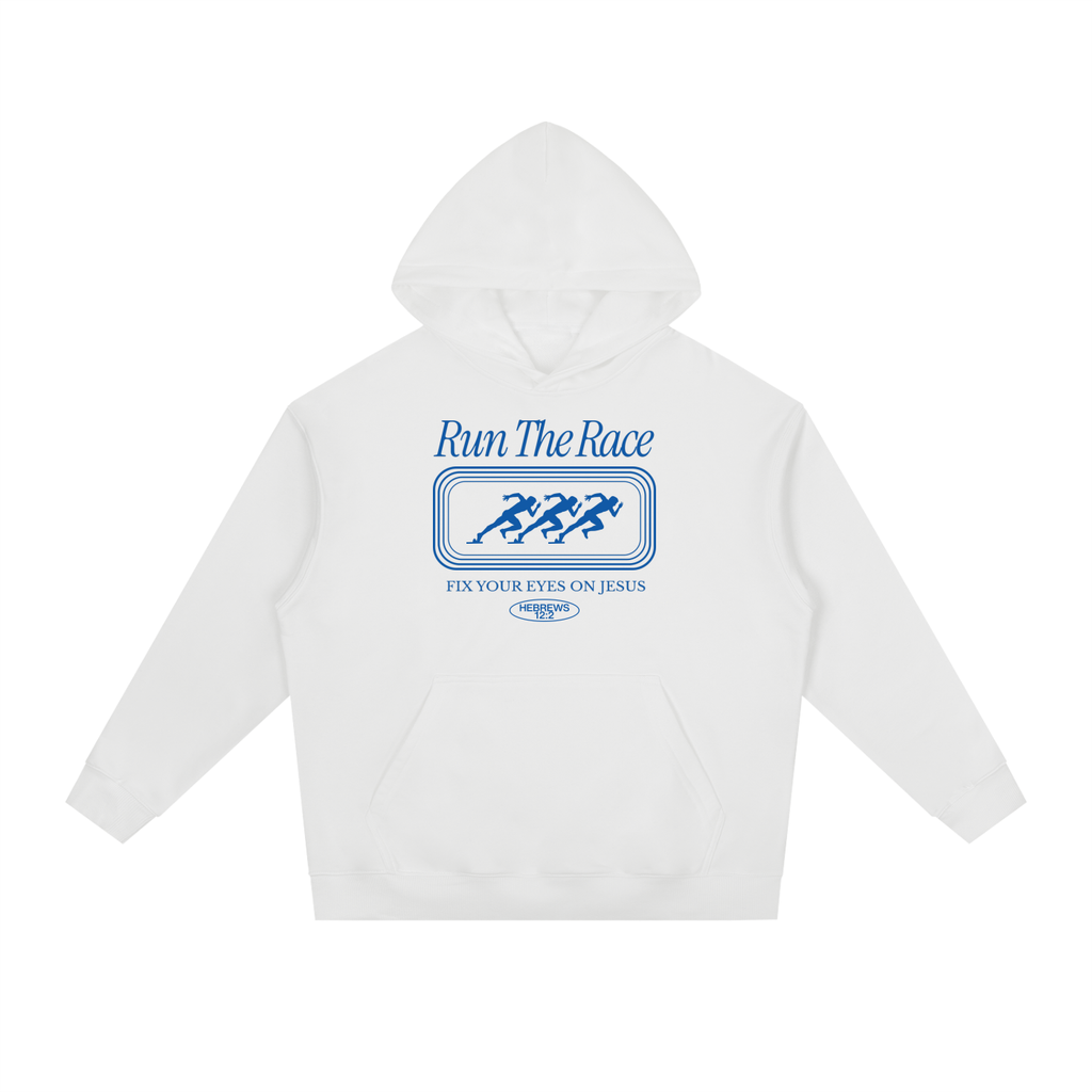 RUN THE RACE HEAVYWEIGHT HOODIE