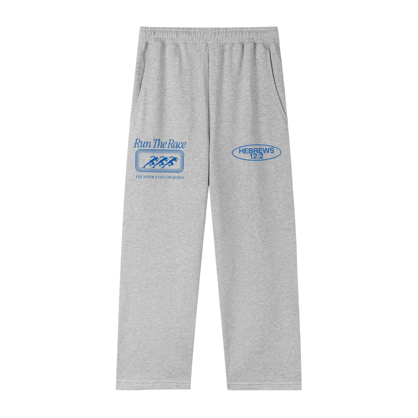 RUN THE RACE STRAIGHT LEG SWEATPANTS